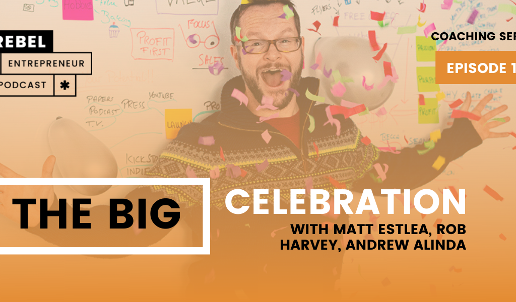 The Big celebration featuring Matt Estlea, Rob Harvey, and Andrew Alinda