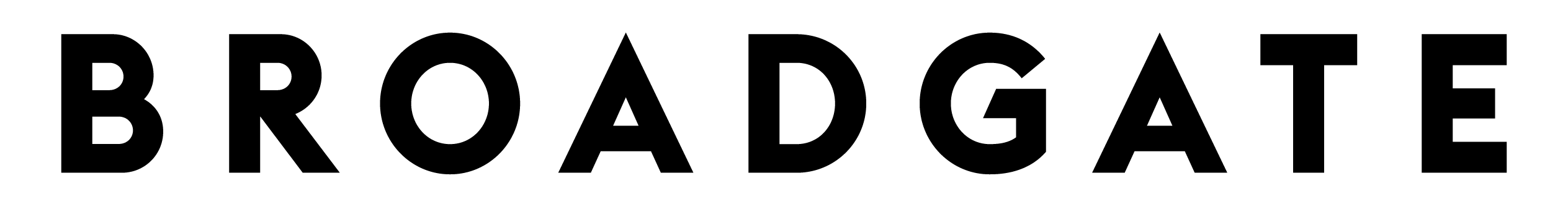 Broadgate Logotype Black